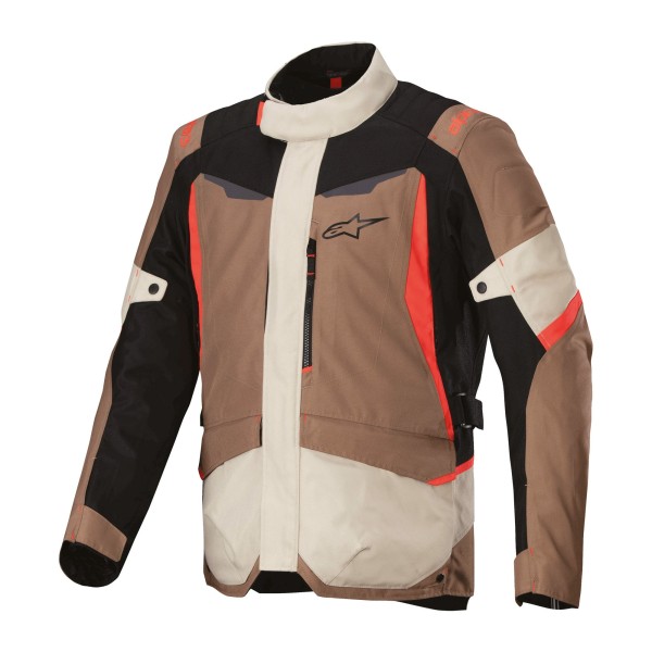 Alpinestars Alpinestars ST-1 WP Jacket Dark Khaki Sand Black Red Fluo